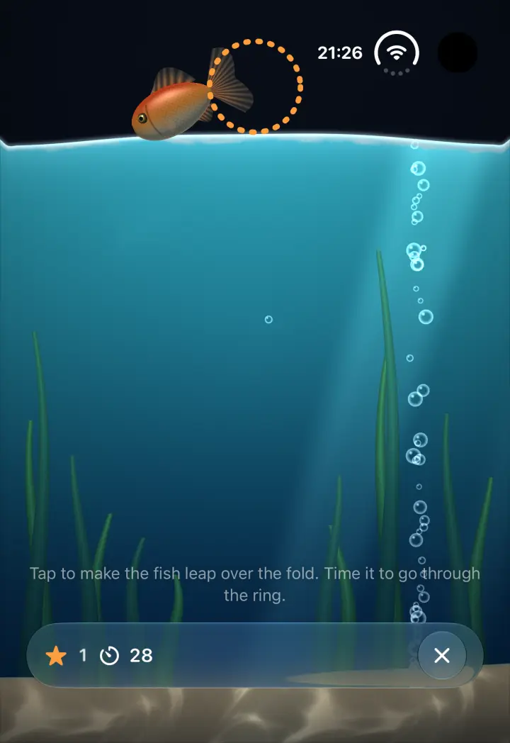 Fold jump